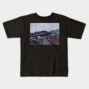 Logging Road, Coast Range Oregon Kids T-Shirt